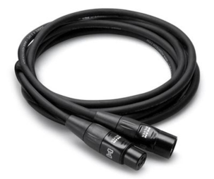 Kabel audio Hosa Kabel mikrofonowy PRO XLRf – XLRm, 3m